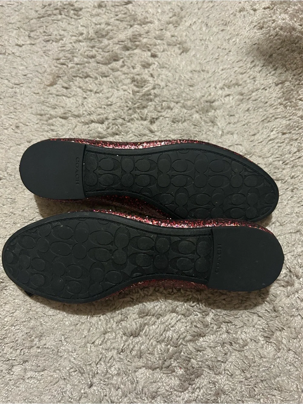 COACH x The Wizard of Oz Maryjane Flat Ruby Slippers 7.5 B